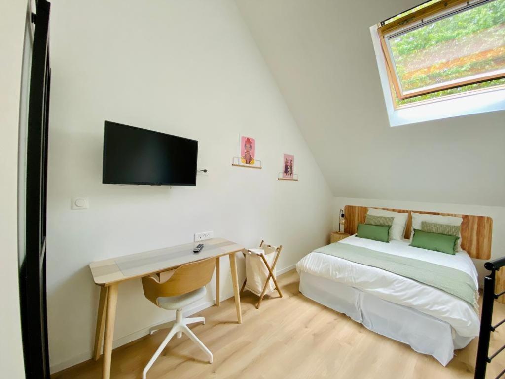 Duplex Avec Parking Proche Stade De La Beaujoire, Parc Des Expositions, Bord De L'Erdre Nantes Kültér fotó
